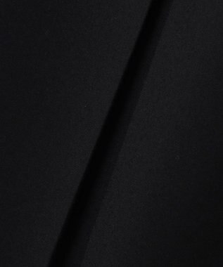 23区 ウールミルドストレッチフロントタック Aラインスカート ブラック系