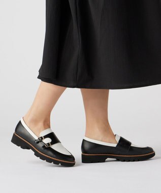 ASICS WALKING ペダラ レディース 2E 3.0cmヒール ブラック系