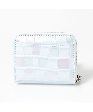 UNBILLION ペルケ perche / パールパステル・ジャバラカードウォレット サックスブルー
