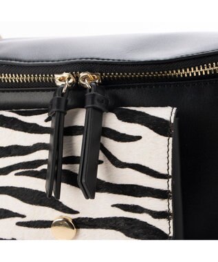 UNBILLION カカトゥ kakatoo / カウヘアポケットボディバッグ ブラック