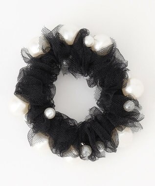 ANY SIS チュール シュシュ ブラック