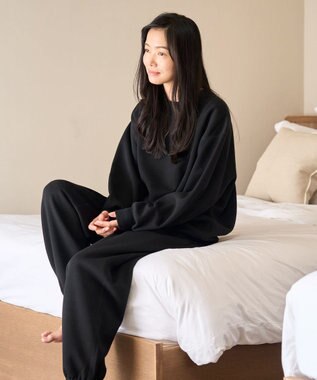 HAAG レゾナバイオ アクティブダブルニットシャツ ブラック