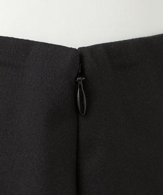 23区 【エステータ】ライトダブルクロス スカート ブラック