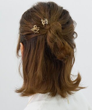 Phoebe ファーストスターミニバンスクリップ ゴールド