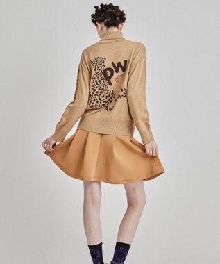 PW CIRCULUS 【WOMEN】フレアスカート ベージュ系