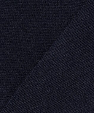 ANY SIS L CICA加工 ニット ジャケット ネイビー