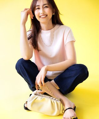 組曲 パールリングイヤリング ゴールド系