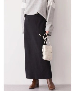 AMERICAN HOLIC 総針ニットタイトスカート Black