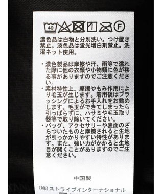 earth music&ecology マジョリカプリーツ半袖ブラウス Black