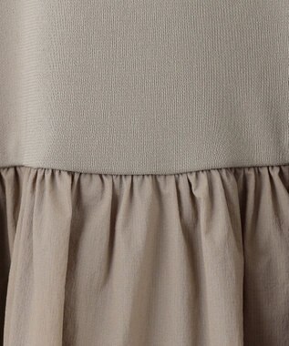 UNFILO ペプラムラッシュガード サンド