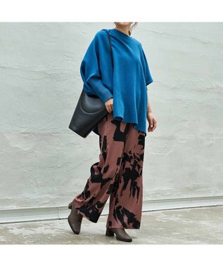 MODE ET JACOMO <D'ICI>チャンキーヒールブーティーパンプス オーク