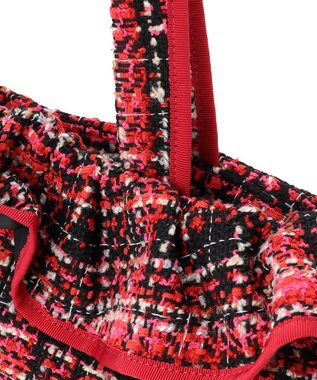 TOCCA 【TOCCA×岡崎紗絵コラボ・A4サイズ対応・一部カラー撥水】COLOR OF WAVES BAG バッグ レッド系