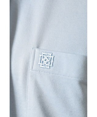 DAKS チェックカラー ボタンダウンシャツ ライトブルー