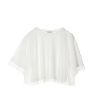 earth music&ecology チュールドッキングＴＥＥ Off White