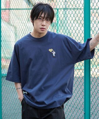 WEGO 別注BENDAVISワンポイントT（SS） ネイビー