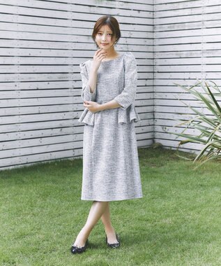 TOCCA 【WEB限定カラーあり・洗える・消臭】FLAPFLAP ドレス ブラック系