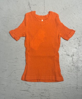 crêprie tsumori chisato creperie T-SHIRT クレプリ 半袖Tシャツ ORANGE