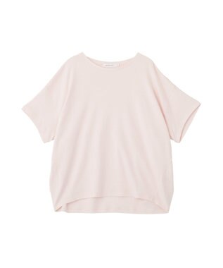 AMERICAN HOLIC 【接触冷感+UVカット】半袖コクーンカットプルオーバー Pink