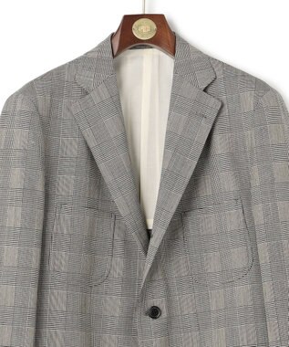 J.PRESS MEN 【J.PRESS ORIGINALS】Hight Twist Hopsack 4Patch 3B Jacket / Japan Made ブラック系1