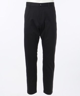 23区GOLF 【MEN】【23Fondation/WEB&一部店舗限定】カルゼジャージー テーパードパンツ ブラック系
