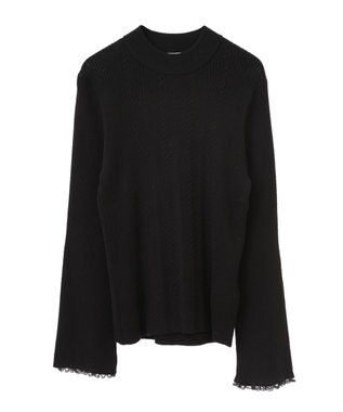 earth music&ecology ナローケーブルプルオーバー