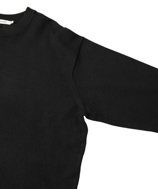 AMERICAN HOLIC バイパチボックスニットワンピース Black