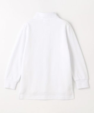 J.PRESS KIDS 【110-130cm】40/2鹿の子 長袖 ポロシャツ ホワイト系