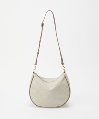 russet ナイロンジャガード2WAYショルダーバッグ(CE-1620) Ecru