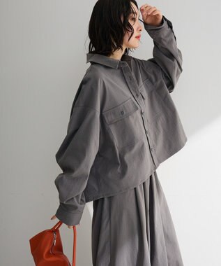 Green Parks ワークシャツジャケット Gray