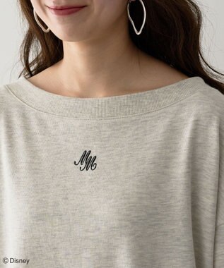 Green Parks ミッキー＆フレンズ／バックプリントプルオーバー Oatmeal