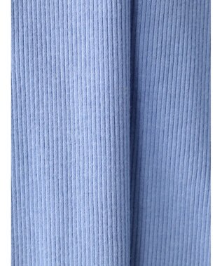 earth music&ecology パフスリーブプルオーバー Blue