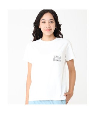 Columbia Columbia/ ウィメンズヤハラフォレストポケットショートスリーブTシャツ /コロンビア Sea Salt