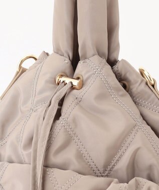 23区 キルティングショルダーバッグ ブラウン系