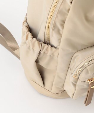 LA BAGAGERIE 【MONICA】13ポケットナイロンリュック　SMALL ベージュ