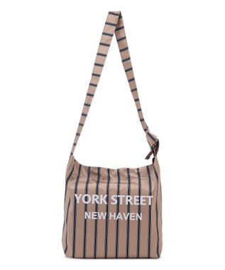 J.PRESS YORK STREET 【UNISEX】ストライプ ショルダーバック