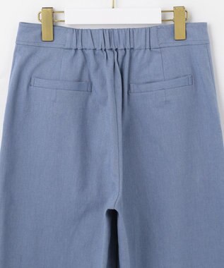 ANY SIS 【洗える】シャンブレーマリン パンツ シャンブレーブルー