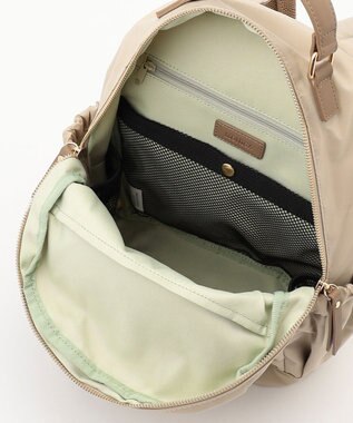 LA BAGAGERIE 【MONICA】13ポケットナイロンリュック　SMALL ベージュ