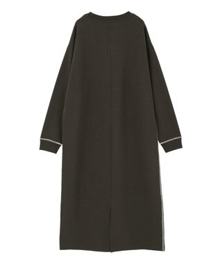 AMERICAN HOLIC スムース起毛ボックスシルエットワンピース Charcoal Gray