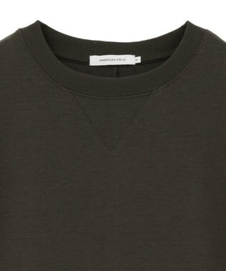AMERICAN HOLIC スムース起毛ボックスシルエットワンピース Charcoal Gray
