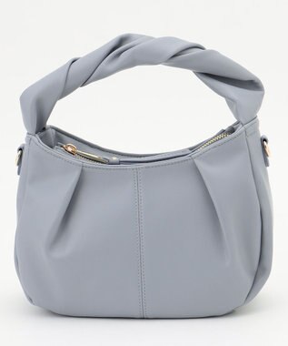 組曲 【2WAY】ソフトミニラウンドバッグ スカイブルー系