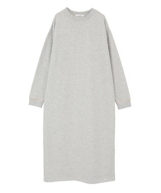 AMERICAN HOLIC スムース起毛ボックスシルエットワンピース Light Gray