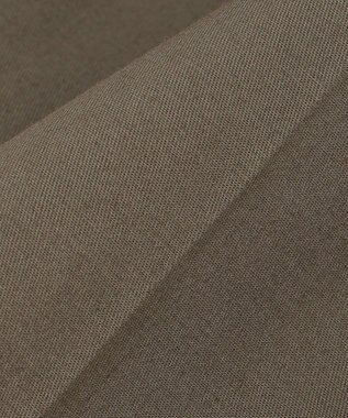 UNFILO 【洗える/ストレッチ】ライトコットン ベイカーパンツ カーキ