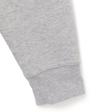 J.PRESS YORK STREET 【UNISEX】スタンド ハーフジップ プルオーバー スウェット ライトグレー系