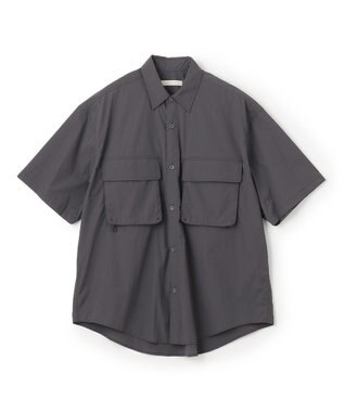 UNFILO MENS Light Move ポケットシャツ [24年春夏商品] チャコール
