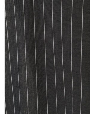 CRAFT STANDARD BOUTIQUE ペプラムブラウス（長袖） Stripe Black