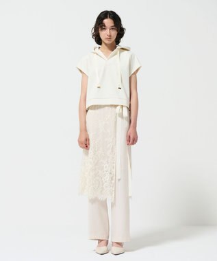 GRACE CONTINENTAL レースオーバースカート キナリ