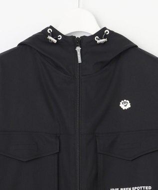 PW CIRCULUS 今が旬！【WOMEN】【洗える/ストレッチ】ジップアップ フーデッド ブルゾン ゴルフウェア レディース ブラック系