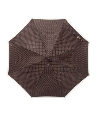 MOONBAT 【耐風】FURLA 長傘 モノグラム オフホワイト