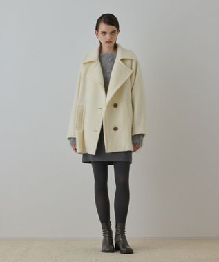 GRACE CONTINENTAL シャギ－ハ－フコ－ト