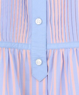 J.PRESS YORK STREET 【WOMEN】コットンタイプライター ブラウス サックスブルー系2